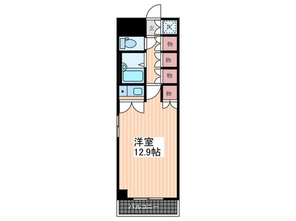 セゾン天方の物件間取画像